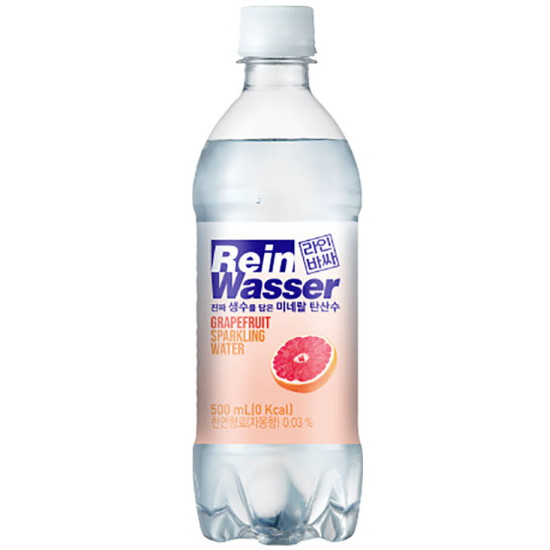 라인바싸 탄산수 자몽 500ml