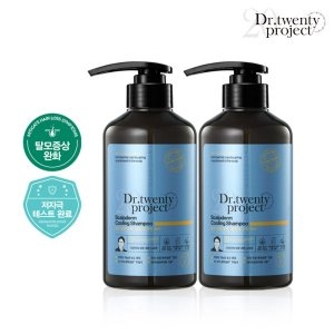 닥터트웬티프로젝트 스칼프덤 쿨링 샴푸 500ml (2개)_이미지