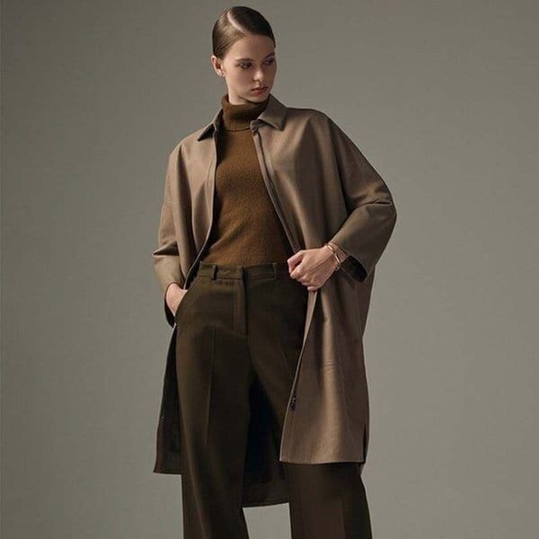 리오벨 양가죽 100% 스웨이드 롱 자켓 4종 1079897