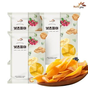 더원비앤에프 넛츠피아 건망고 슬라이스 1kg 3개 총 3kg_이미지