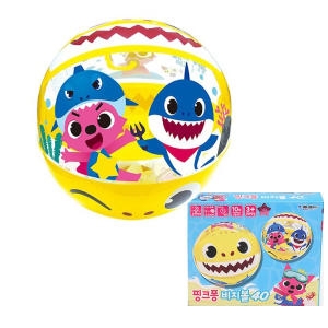위니코니 핑크퐁 아기상어 비치볼40_이미지