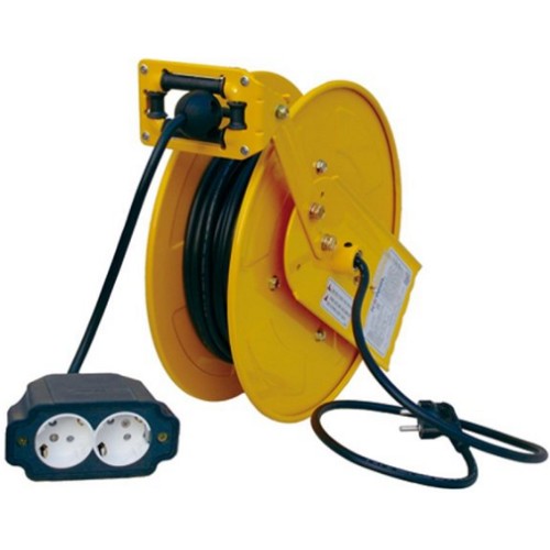 코릴 2구 2.5SQ 자동 전선릴 (25m)_이미지