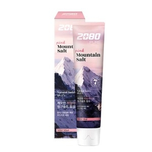 2080 히말라야 퓨어마운틴 핑크민트 솔트치약 100g