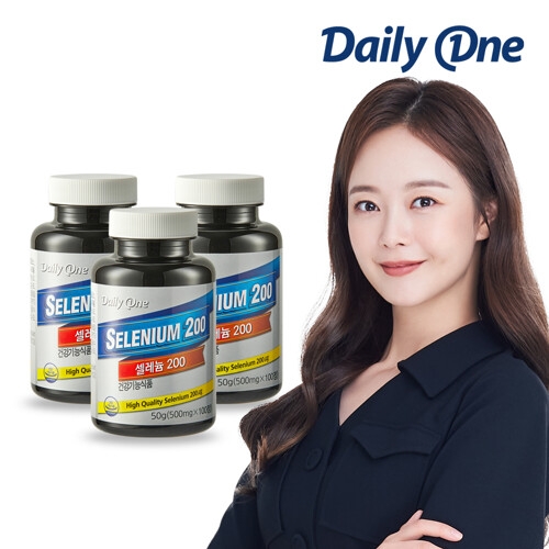 조아제약 셀레늄 200 500mg 100정 (3개)_이미지