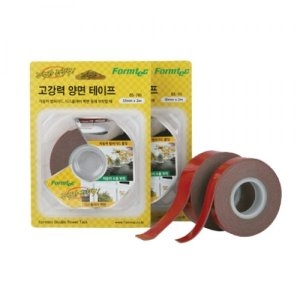 폼텍 고강력 양면 테이프 BS-711 18mm x 2m (2개)