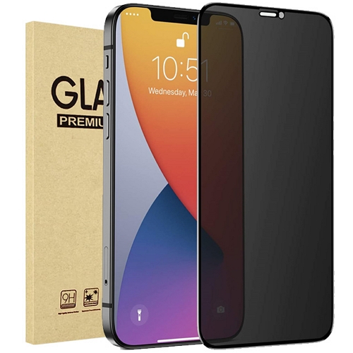 넥스트모바일 아이폰X/XS 사생활보호 풀커버 강화유리 보호필름