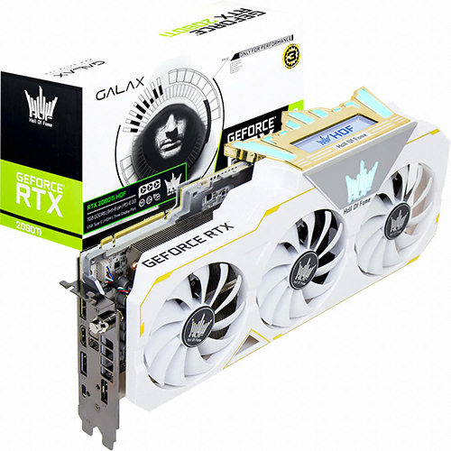 갤럭시 GALAX 지포스 RTX 2080 Ti Hall Of Fame D6 11GB