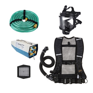 에스지생활안전 송기마스크 HM5000 4E 1인용 세트