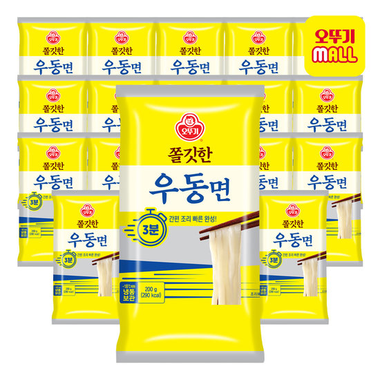 오뚜기 쫄깃한 우동면 200g (20개)_이미지