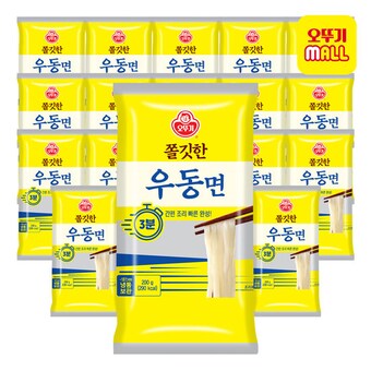 오뚜기 쫄깃한 <b>우동</b>면 200g