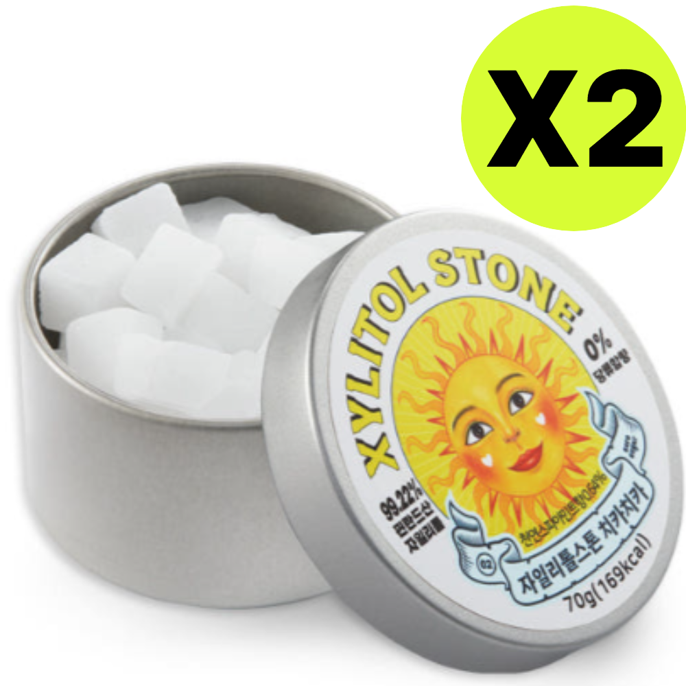 윌리엄자일리톨 자일리톨스톤 치카치카 70g [2개]