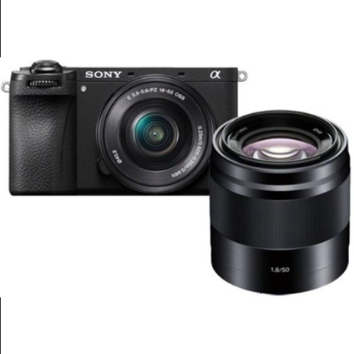 SONY 알파 A6700 더블 렌즈세트 (18-135mm+50mm F1.8)_이미지