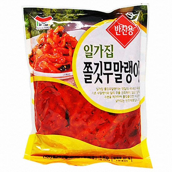 일미농수산 일가집 쫄깃 무말랭이 1kg (3개)_이미지