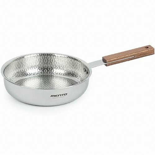 키친아트 멘토 통5중 엠보 IH 스테인리스 프라이팬 (20cm)_이미지
