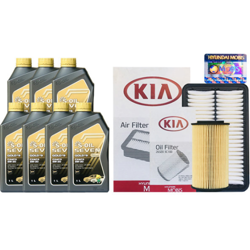 에쓰오일 세븐골드 5W30 + 순정필터 올뉴카니발 디젤_이미지