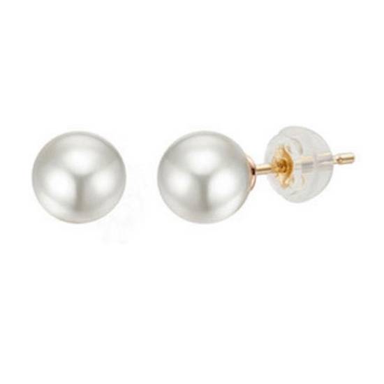 신라보석 티르리르 14K 골드 엔젤라 펄 5mm 진주 귀걸이 TESK4G20139M-5