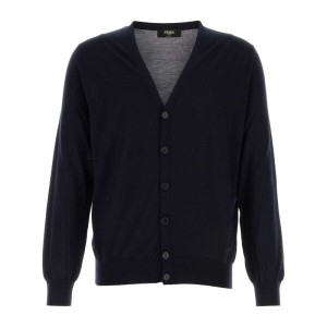 ��� FZC491AR88 F0H5A Midnight blue stretch wool cardigan ���԰�