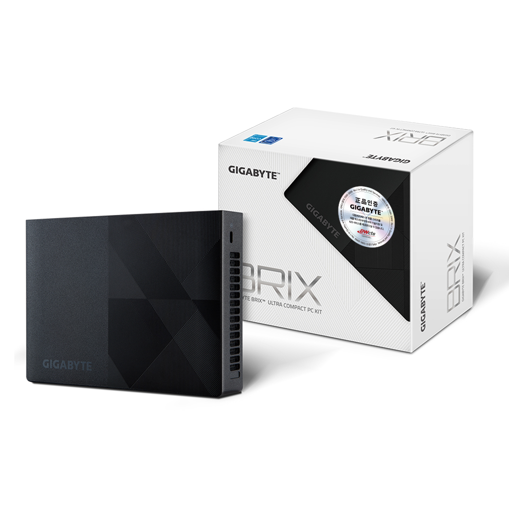 GIGABYTE BRIX GB-BNIP-N100 대원씨티에스 (베어본)