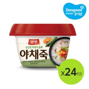 동원F&B 양반 야채죽 287.5g (24개)_이미지