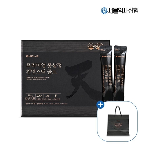 프리미엄 홍삼정 천명스틱 골드 10ml 30포 빠른배송