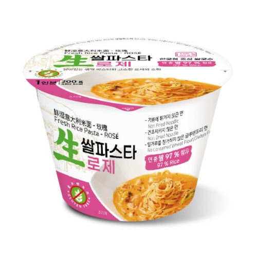 한국면가 생쌀파스타 로제 200g이미지입니다. 누르면 해당 게시물로 새창이동합니다.