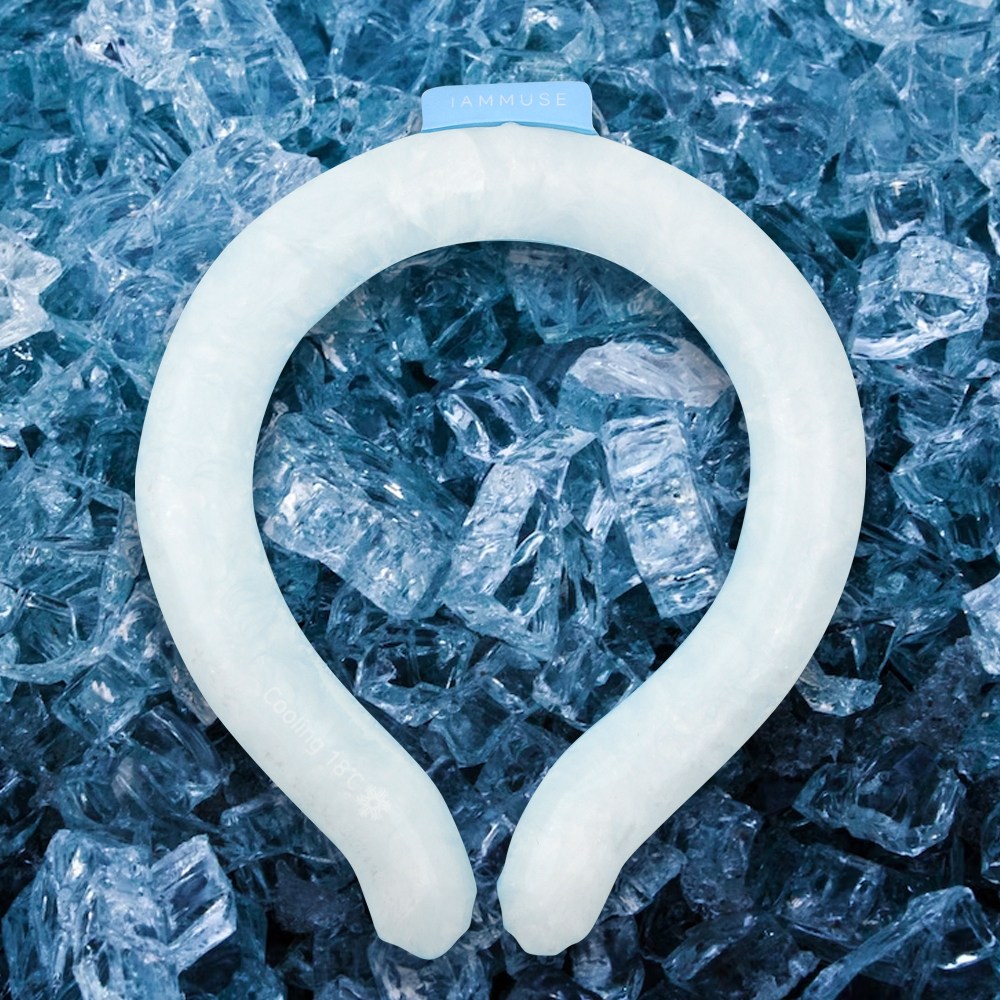 아이엠뮤즈 프리미엄 심리스 넥쿨러 슬림사이즈