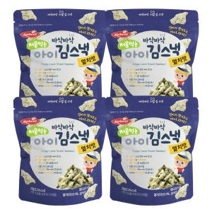 베베스트 처음먹는 아이 김 스낵 멸치맛 20g (4개)_이미지