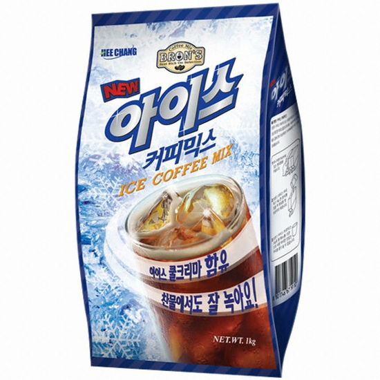 희창유업 브론스 아이스 커피믹스 1kg (1개)