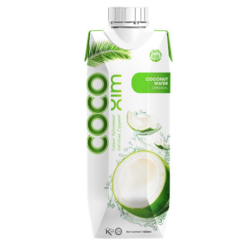 코코씸 코코넛워터 퓨어 1L (12개)_이미지