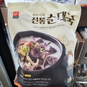 도드람 전통순대국 530g x 3입 일반포장 동절기만_이미지