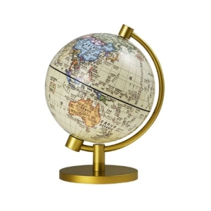 세계로 미니 엔틱 지구본 125-YB 소형 지구의 지름 12.5cm_이미지