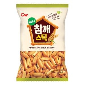 청우식품 미니 참깨스틱 370g (12개)_이미지