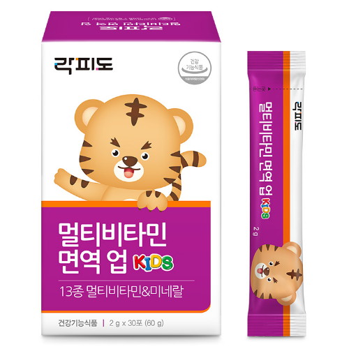 락피도 멀티비타민 면역 업 2g 30포 (1개)_이미지
