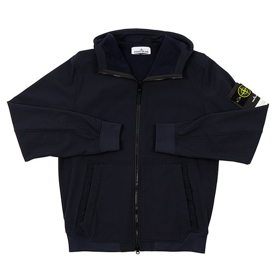 스톤아일랜드 와펜 패치 후드 재킷 7715Q0122 (V0020, 네이비)_이미지