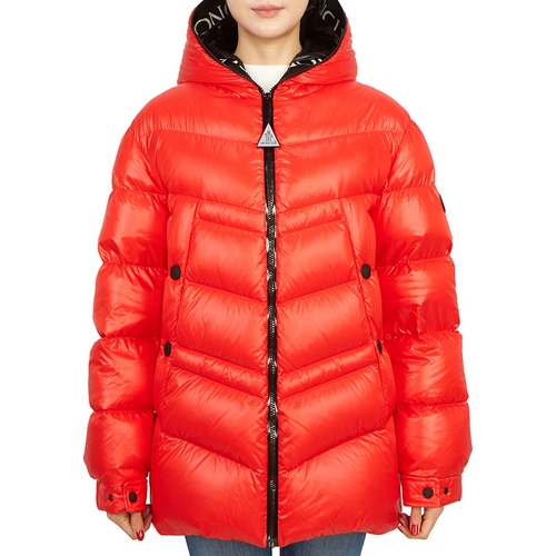 몽클레르 클레어 후드 패딩 점퍼 1A00022 68950 (422, 레드)_이미지