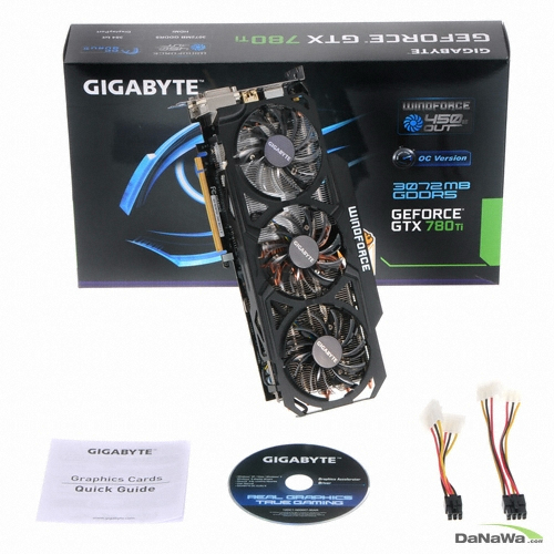 GIGABYTE ������ GTX780 Ti UDV D5 3GB WINDFORCE METAL