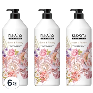 케라시스 스위트&플라워리 퍼퓸 샴푸 1000ml (6개)_이미지