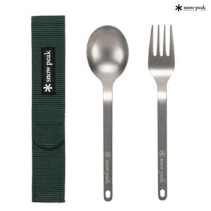 SCT-002 티탄 스푼 포크 세트
