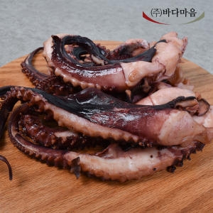 바다마음 국내가공 쫄깃쫄깃 통통한 통가문어 통족 1kg_이미지
