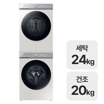 삼성전자 비스포크 AI WF24B9600KE + DV20B9760CE