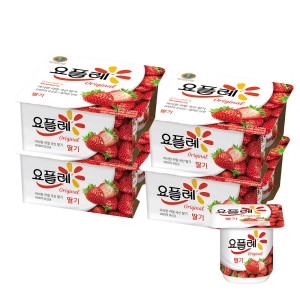 빙그레 요플레 오리지널 딸기 85g (32개)_이미지