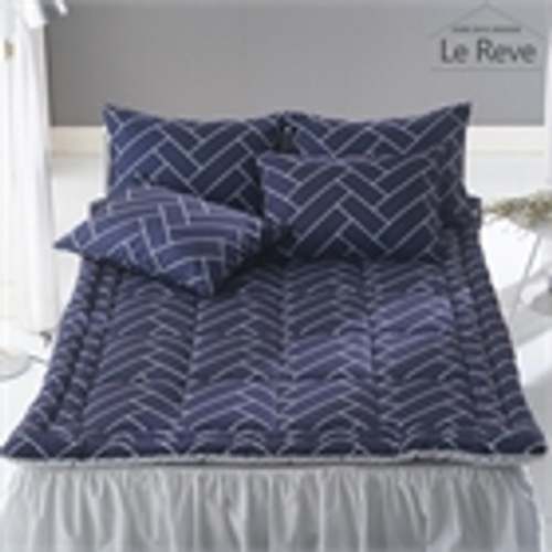  르헤브 헤링본 소프트플란넬 토퍼 [퀸 Q]