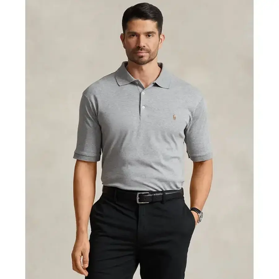 폴로랄프로렌 폴로 남성 반팔 티셔츠 카라티 빅사이즈 클래식핏 Soft Cotton 672927