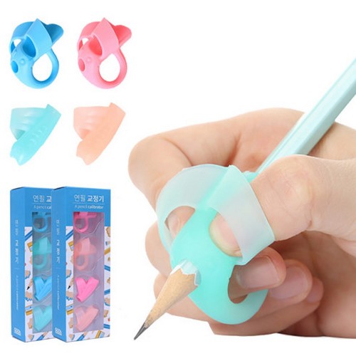 꼬사 어린이 연필 교정기 (4개)
