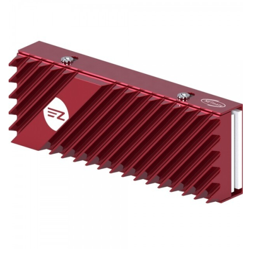 NETmate M.2 SSD 알루미늄 방열판 (레드)
