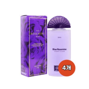 에바스 블루 로즈마인 샤워 코롱 185ml (4개)_이미지
