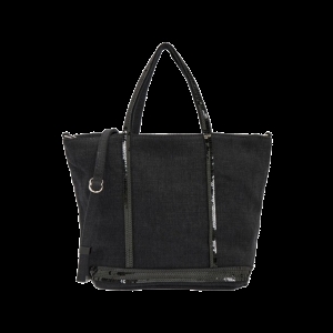 바네사 Bruno Linen S Cabas Tote Black 브루노 리넨 카바스 토트 블랙 803797_이미지