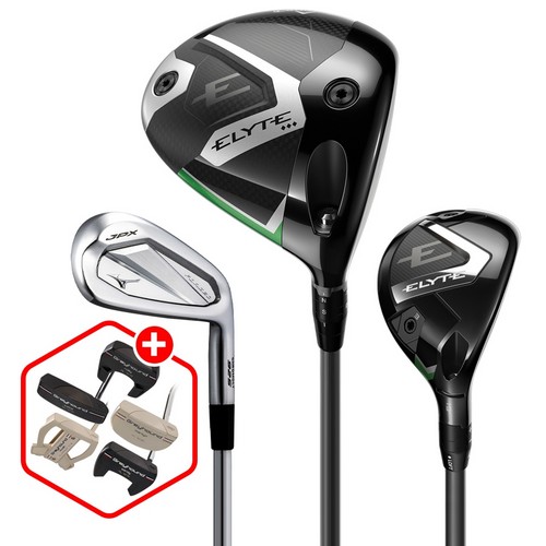 엘리트 트리플 다이아몬드 / 미즈노 JPX925 포지드 조합 풀세트