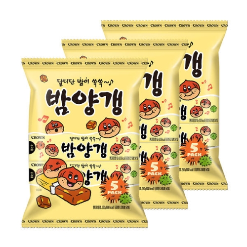 크라운제과 밤 연양갱 50g (15개)_이미지