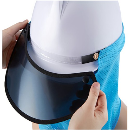 제이투 안전모 햇빛가리개 썬캡형